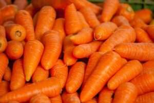 fresh carrots Top Ten Healthy Vegetables